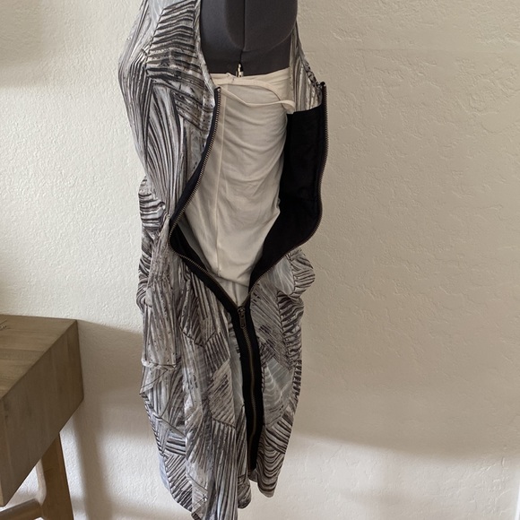 NWT Religion white/washed black dress - Picture 12 of 16